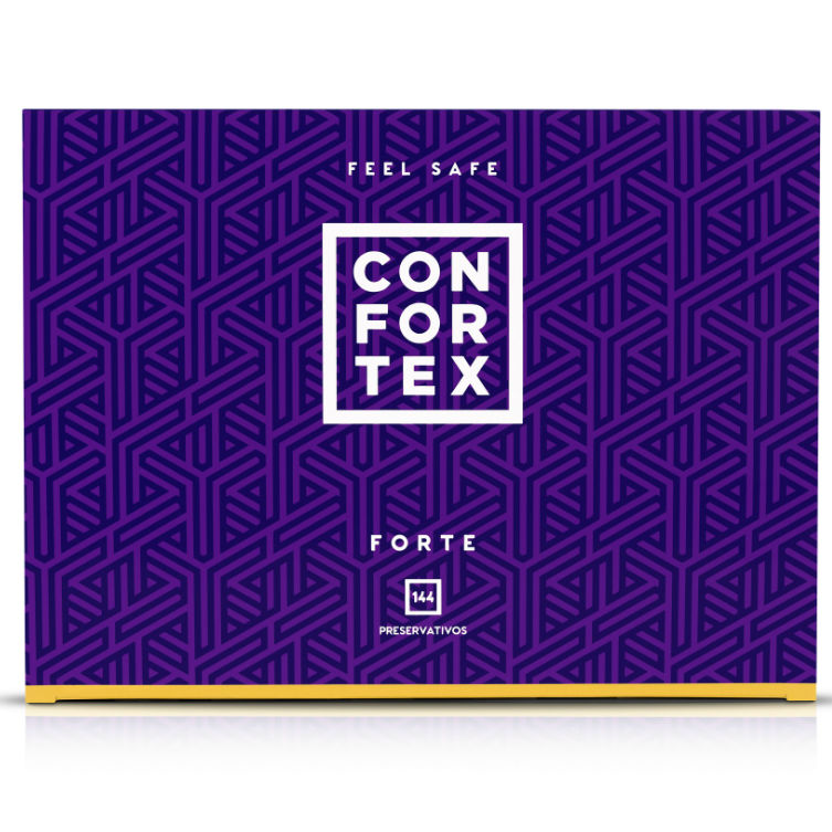 Preservativi Extra Resistenti Confortex Nature Forte — 144 pz