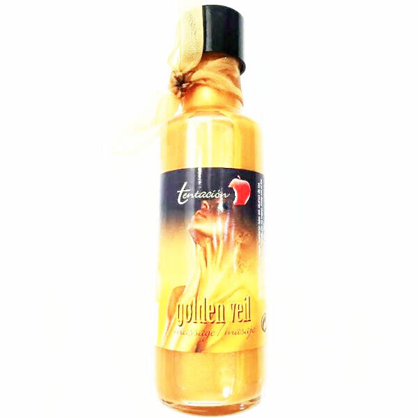Olio da Massaggio Erotico Tentacion Golden Veil — 100 ml