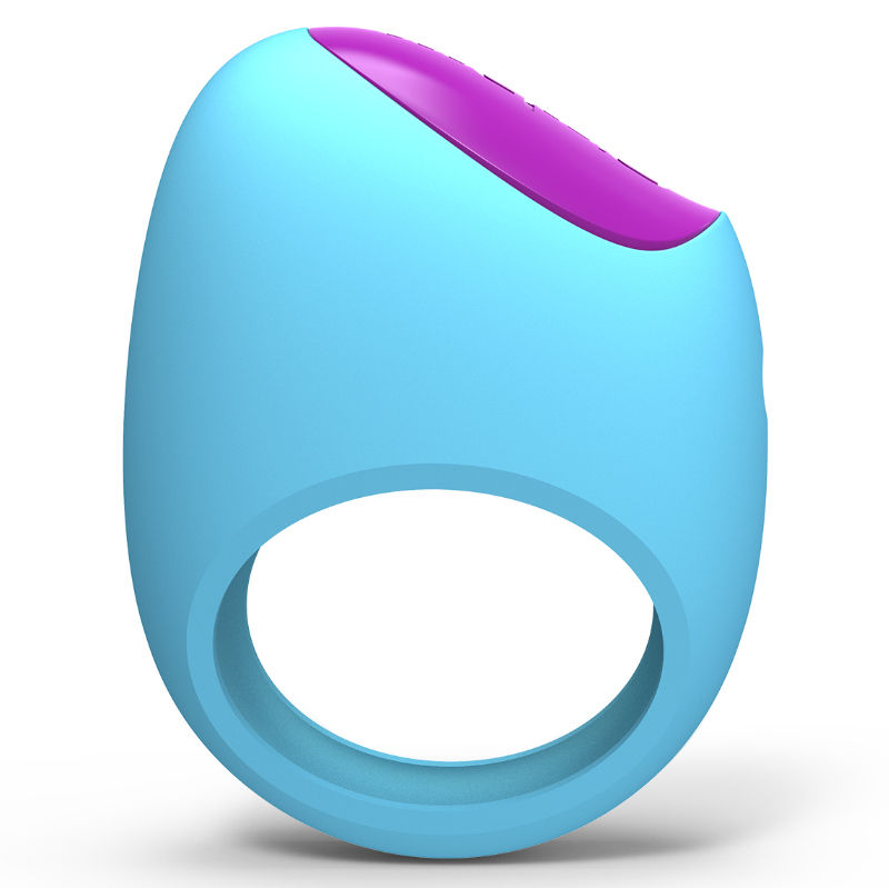 Anello Fallico Vibrante Picobong Remoji Lifeguard — App Blu