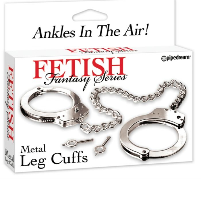 Manette BDSM per Caviglie Fetish Fantasy Series — Acciaio