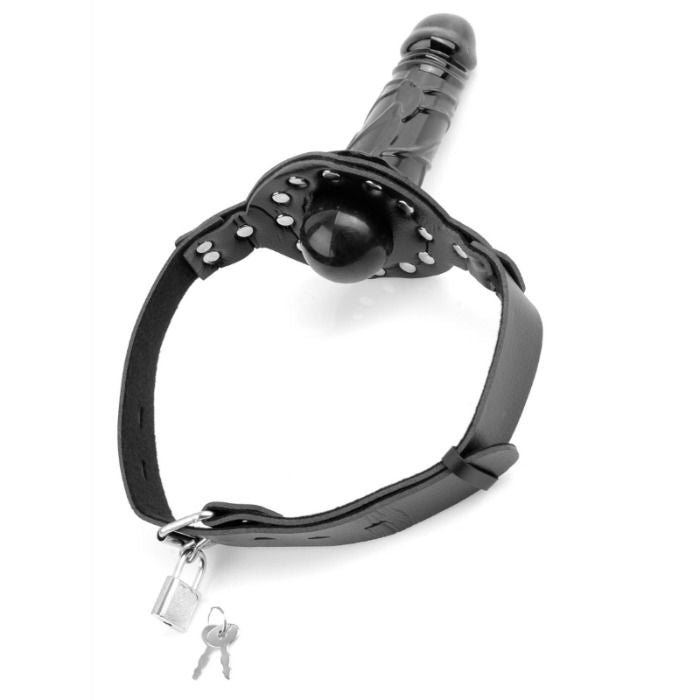 Bavaglio BDSM con Dildo Fetish Fantasy Series Ball Gag Deluxe