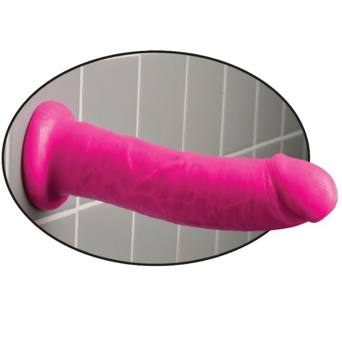 Dildo con Ventosa Dillio Pipedream — 20 cm, Rosa