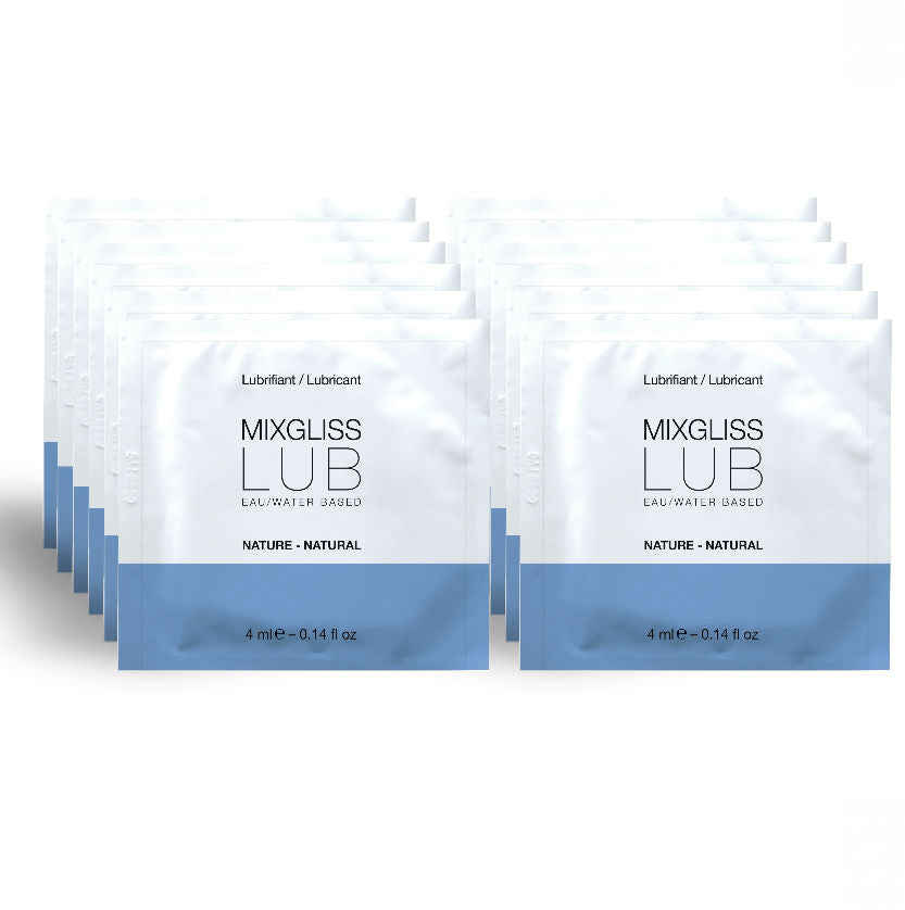 Lubrificante Intimo Base Acqua Mixgliss Natural — 12 x 4 ml