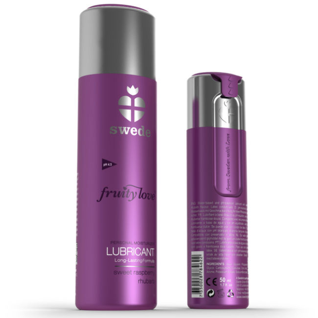 Lubrificante Intimo Base Acqua Swede Fruity Love — Lampone, 50 ml