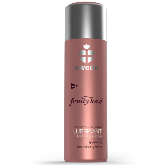 Lubrificante Intimo Base Acqua Swede Fruity Love — Fragola, 100 ml