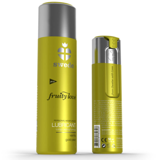 Lubrificante Intimo Base Acqua Swede Fruity Love — Vaniglia, 100 ml