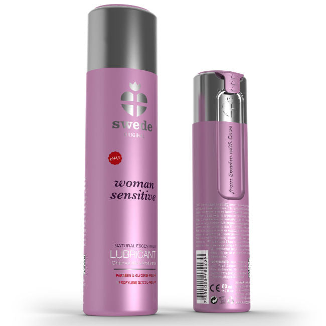 Lubrificante Intimo Base Acqua Swede Original Woman Sensitive — 120 ml