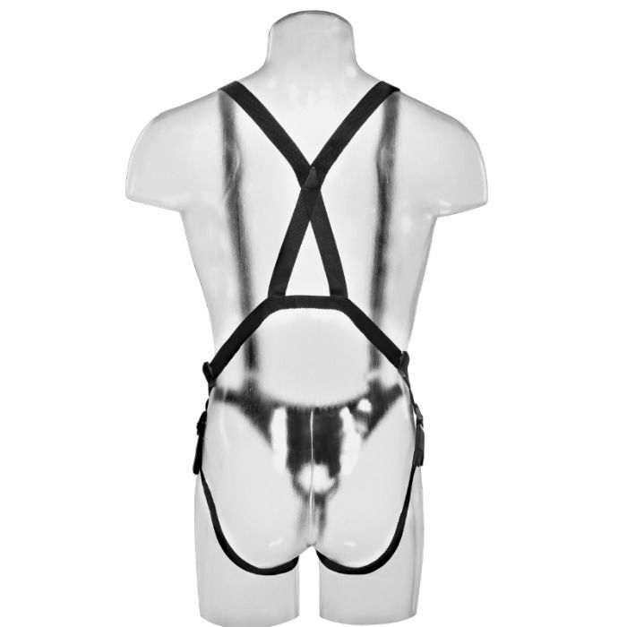 Imbracatura Strapless Cava King Cock — 30,5 cm, Flesh