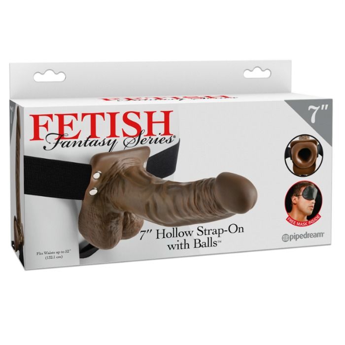 Guaina Fallica con Sfere Fetish Fantasy Series — 7 pollici