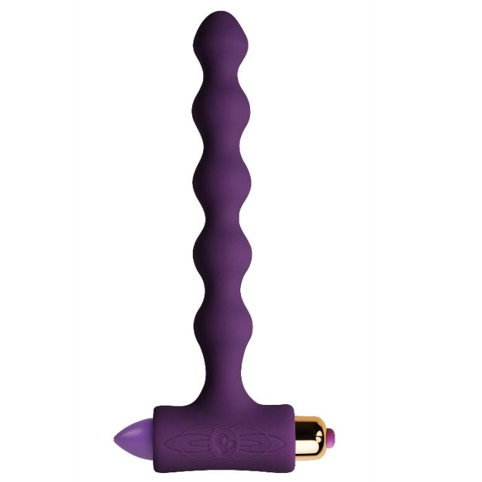 Plug Anale Vibrante con Perle Rocks-Off Petite Sensations