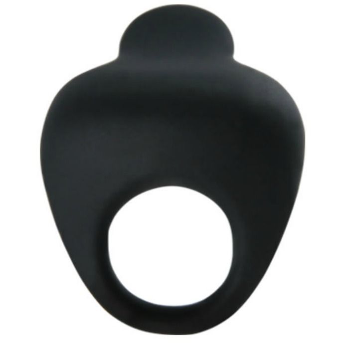 Anello Fallico Vibrante Pretty Love Thimble — Silicone, Nero