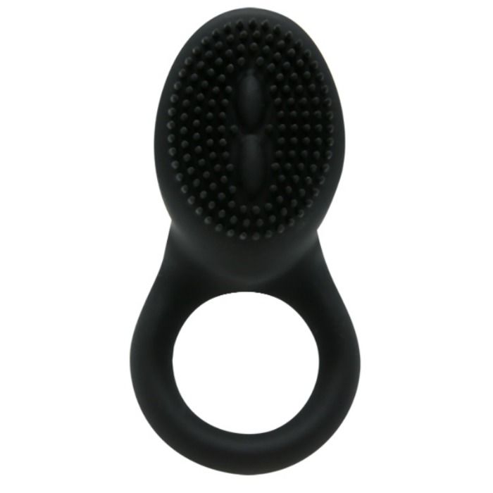 Anello Fallico Vibrante Pretty Love Cobra — Silicone, Nero