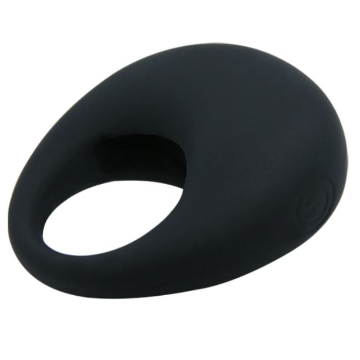 Anello Fallico Vibrante Pretty Love Trap — Silicone, Nero