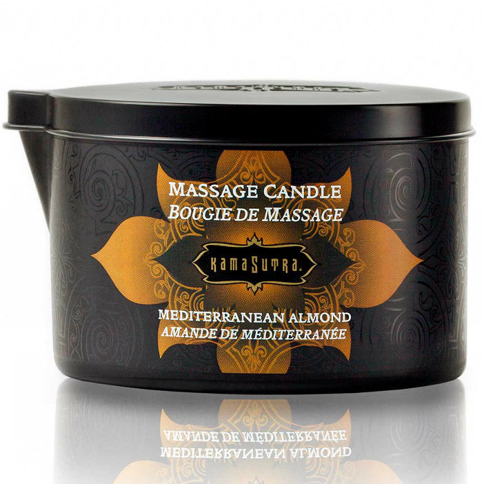 Candela da Massaggio Kamasutra Mandorla Mediterranea — 170 g