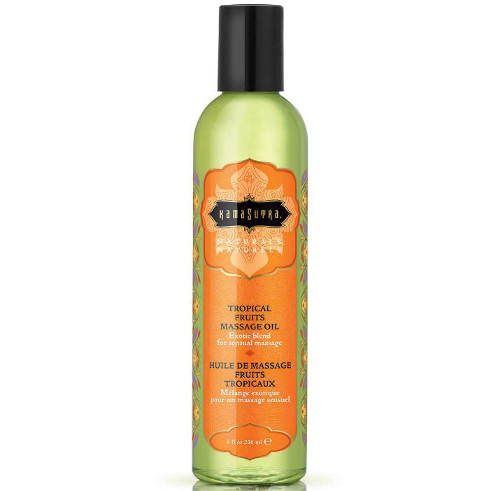 Olio da Massaggio Erotico Kamasutra Naturals — Frutta Tropicale 236 ml