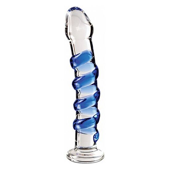 Dildo in Vetro Soffiato Icicles N.05 — Ipoallergenico
