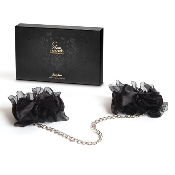 Manette BDSM in Organza e Raso Bijoux Indiscrets Frou Frou