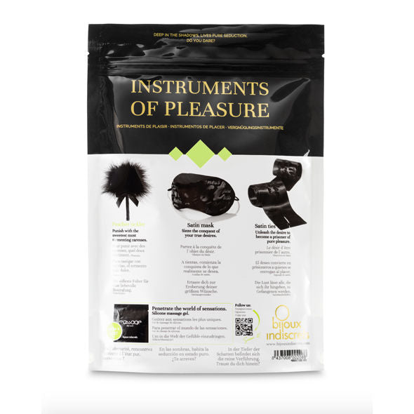 Kit Bondage Bijoux Indiscrets Strumenti di Piacere — Livello Verde