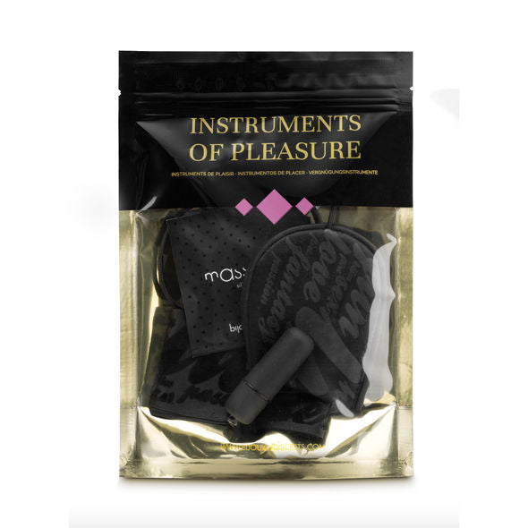 Kit Bondage con Vibratore Bijoux Indiscrets — Livello Viola