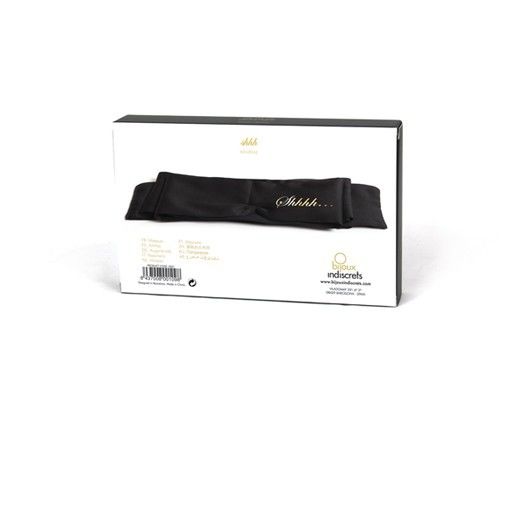 Benda per Occhi Erotica Bijoux Indiscrets Shhh — Raso Sensuale
