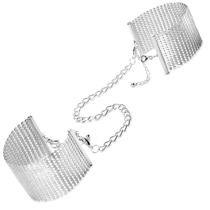 Manette BDSM Glamour Bijoux Désir Métallique — Rete Argento