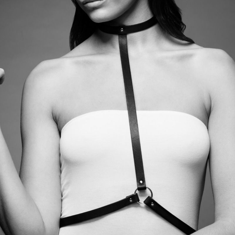 Imbracatura Bondage Bijoux Indiscrets Maze — Pettorina Nera