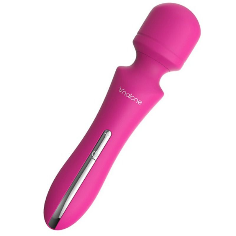 Vibratore Wand Nalone Rockit — 8 Modalità, Ricaricabile USB