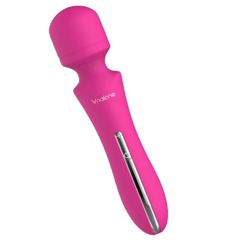 Vibratore Wand Nalone Rockit — 8 Modalità, Ricaricabile USB