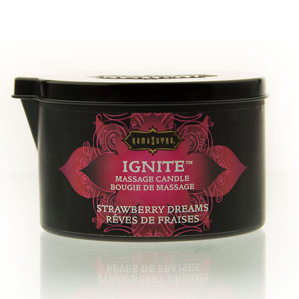 Candela da Massaggio Kamasutra Strawberry Dreams — 170 g