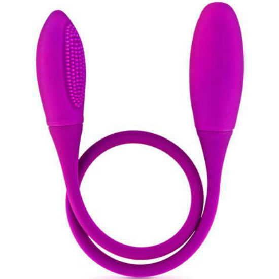Vibratore Rabbit Doppio Pretty Love Smart Snaky Vibe — 7+3 Modalità