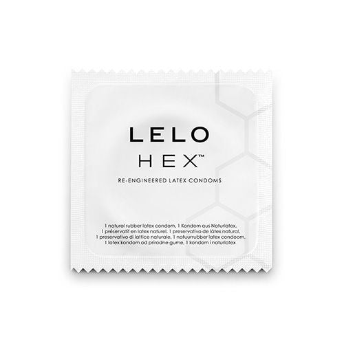 Preservativi in Lattice Lelo Hex — 0,045 mm, 12 Unità