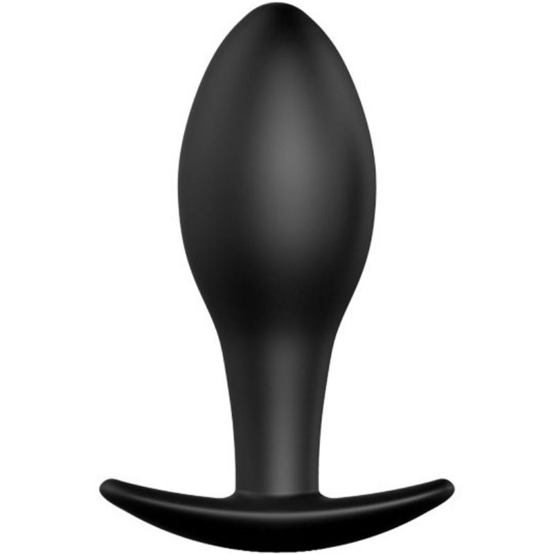 Plug Anale in Silicone Pretty Love — 8.5 cm, Nero