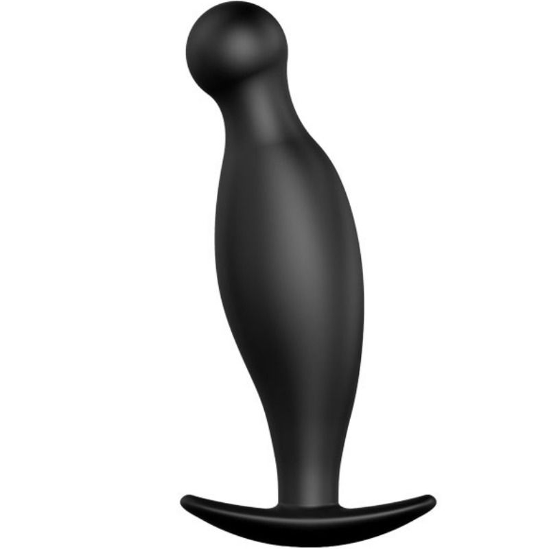 Plug Anale in Silicone Pretty Love — 11,7 cm, Nero