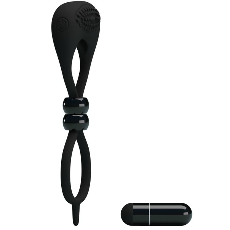 Anello Fallico Vibrante Doppio Pretty Love — Pene e Testicoli