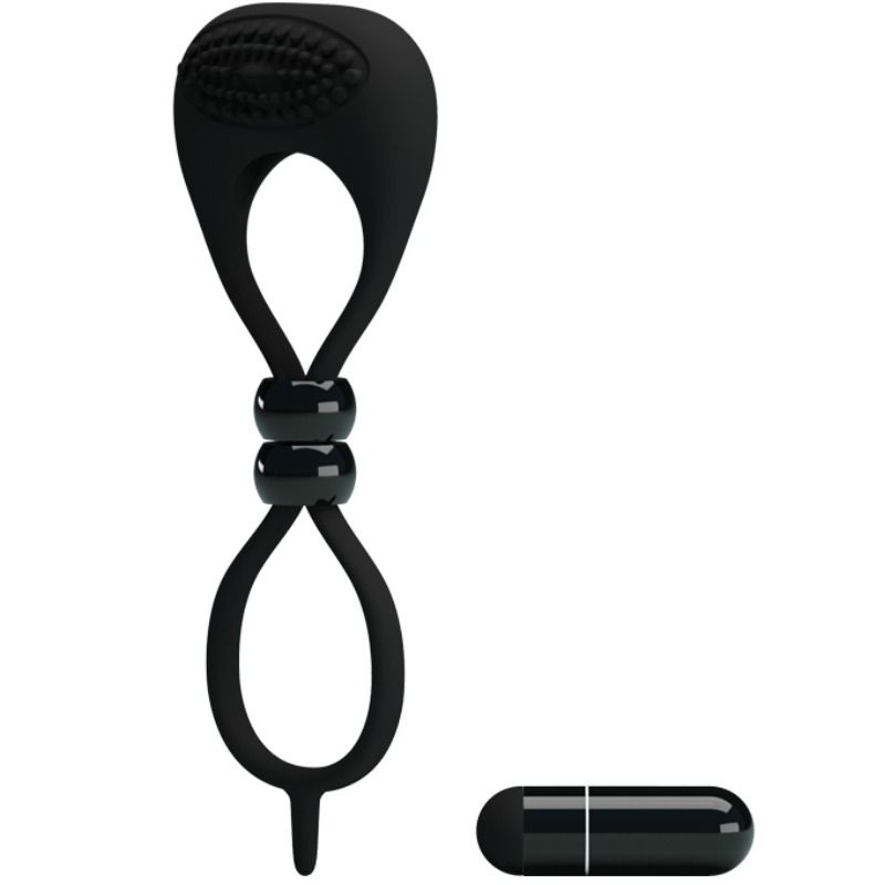 Anello Fallico Vibrante Doppio Pretty Love — Pene e Testicoli