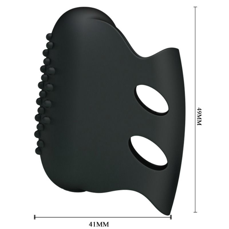 Vibratore Ditale Pretty Love Steward — Silicone, 1 Modalità