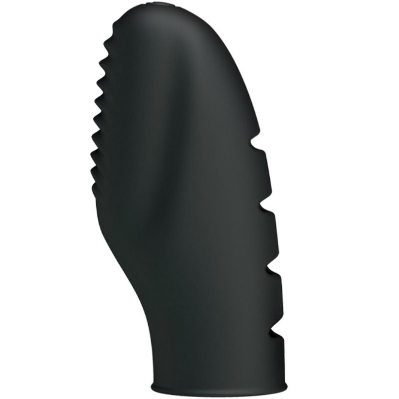 Vibratore Ditale Pretty Love Stanford — Silicone, Nero
