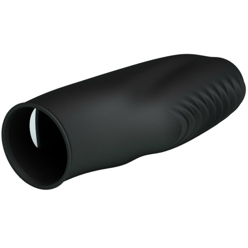 Vibratore Ditale Pretty Love Stanford — Silicone, Nero