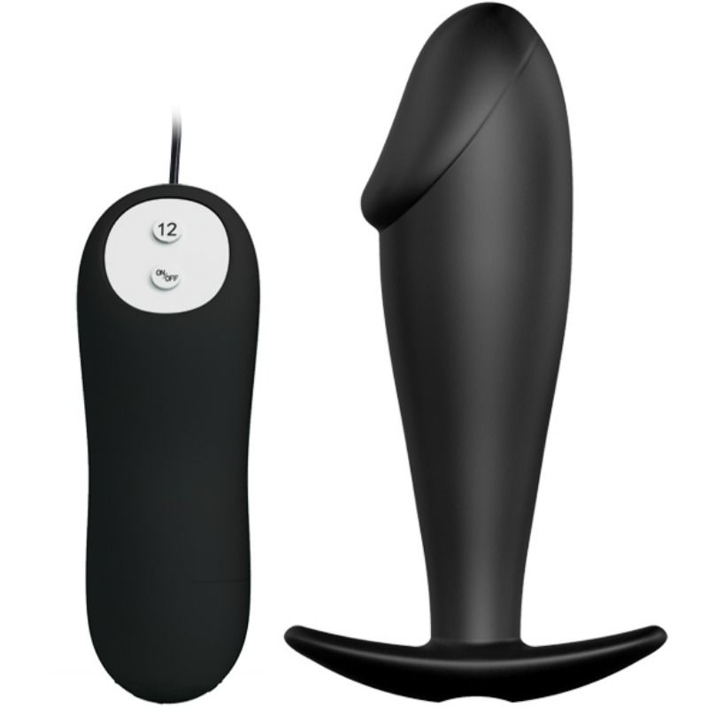 Plug Anale Vibrante Pretty Love — Silicone, 12 Modalità