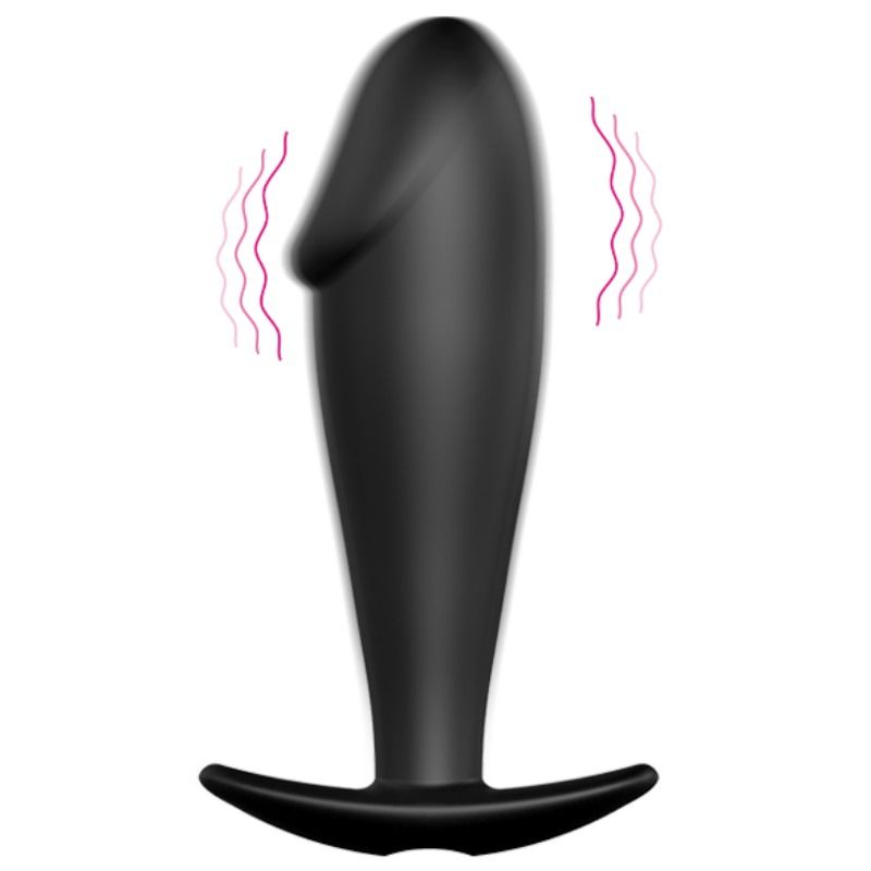 Plug Anale Vibrante Pretty Love — Silicone, 12 Modalità