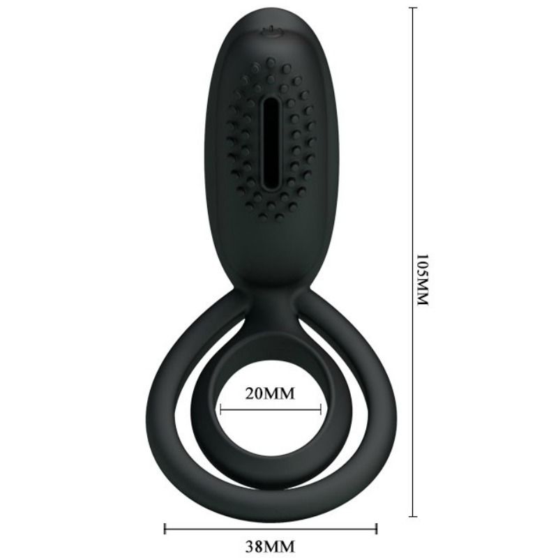 Anello Fallico Vibrante con Stimolatore Pretty Love Esther
