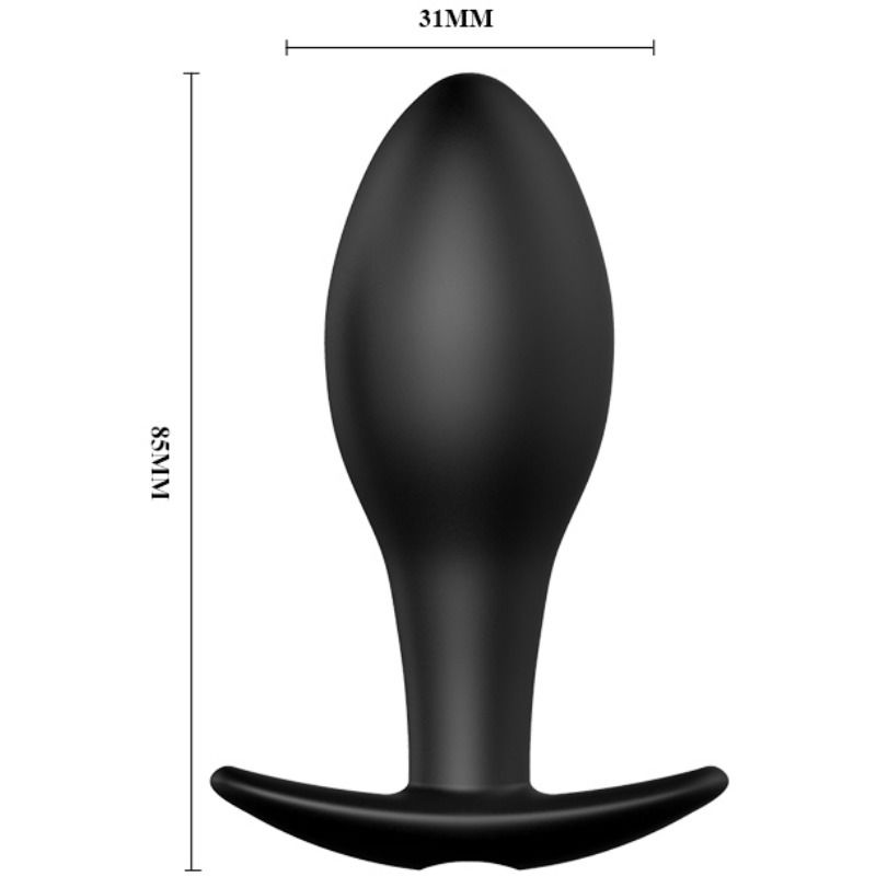 Plug Anale Vibrante Pretty Love Anchor — Silicone, 12 Modalità