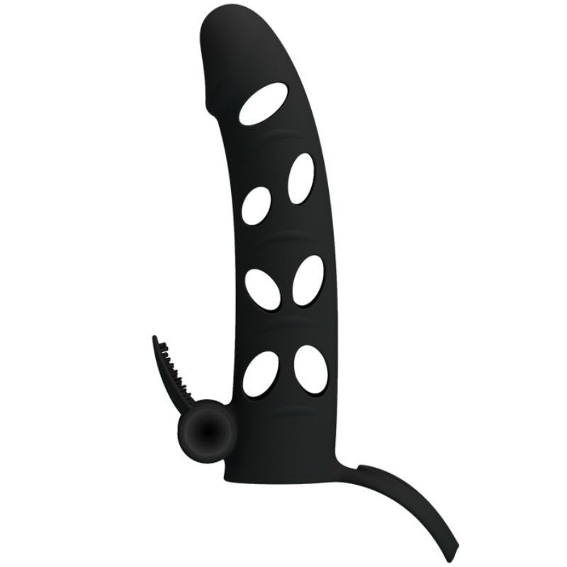 Guaina Fallica Vibrante Pretty Love — Silicone, 15.2 cm