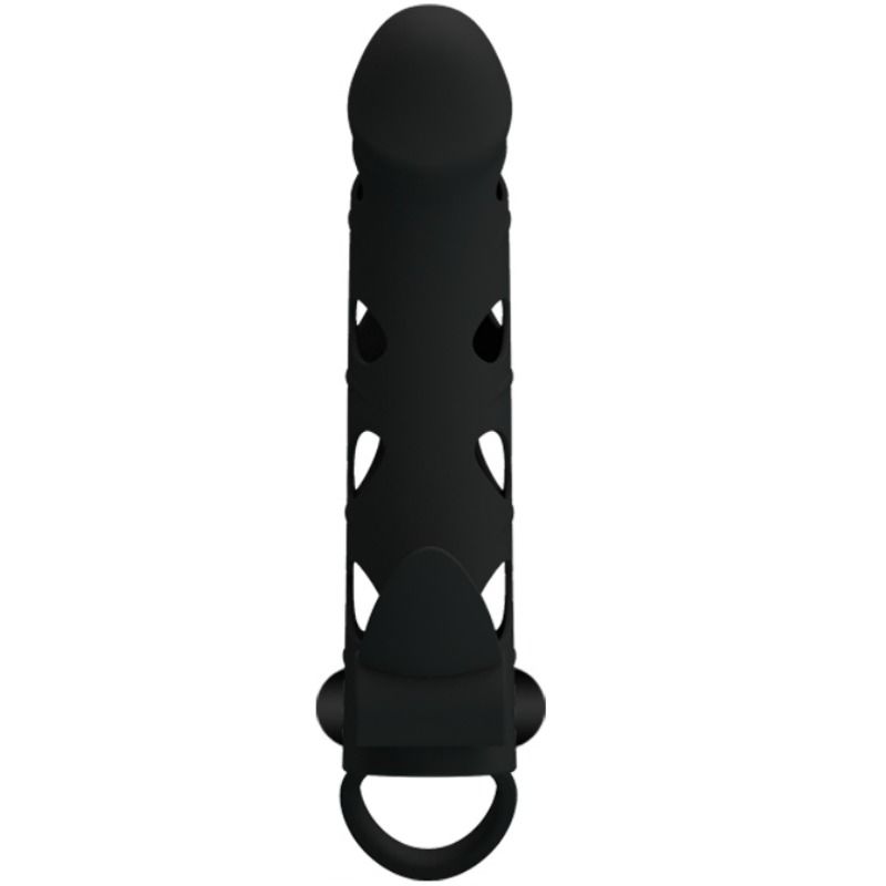 Guaina Fallica Vibrante Pretty Love — Silicone, 15.2 cm
