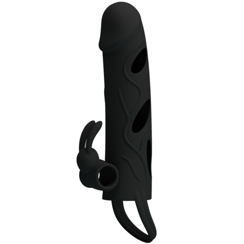 Guaina Fallica Vibrante Pretty Love — Silicone, 15 cm