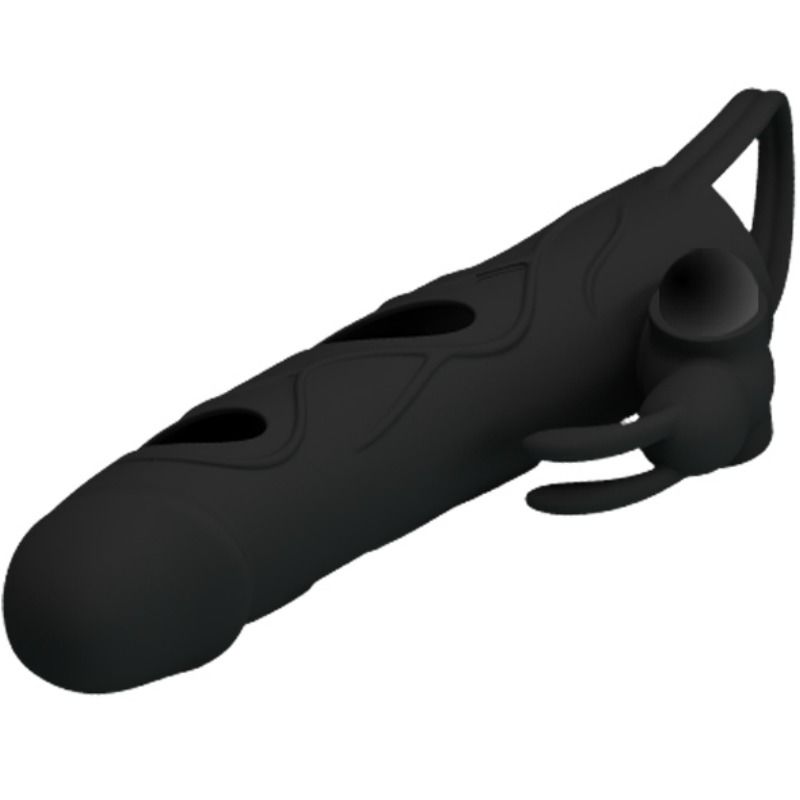 Guaina Fallica Vibrante Pretty Love — Silicone, 15 cm