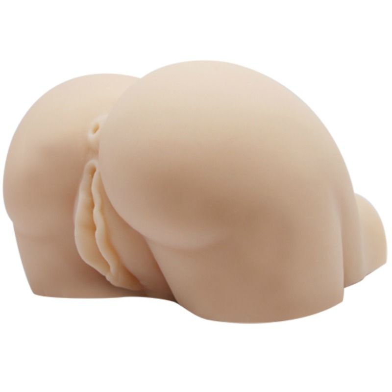 Masturbatore Realistico Vagina e Ano Baile — Vibrante con Telecomando