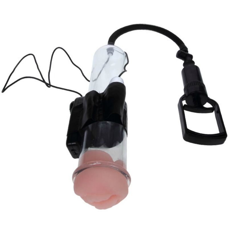 Pompa Pene Vibrante Baile — con Manometro Automatico