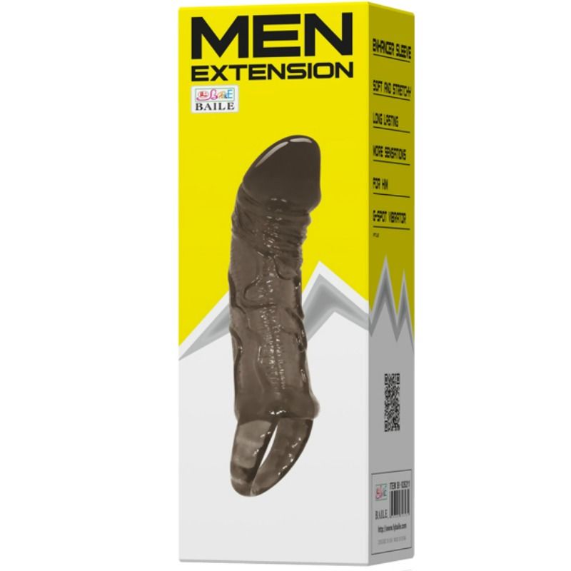 Guaina Fallica con Cinturino Testicoli Baile — TPR 11,5 cm