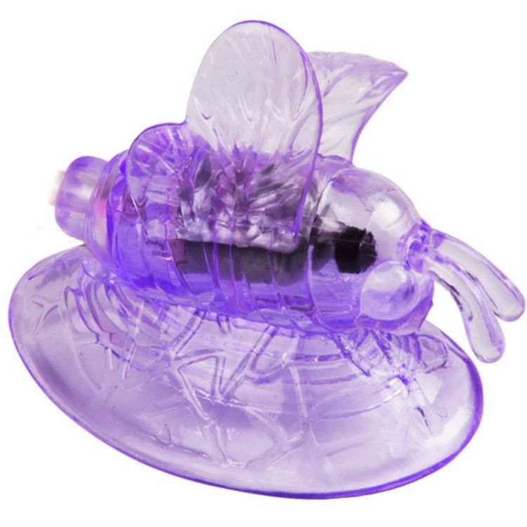 Stimolatore Clitoride a Farfalla Baile — Vibrante, Lilla